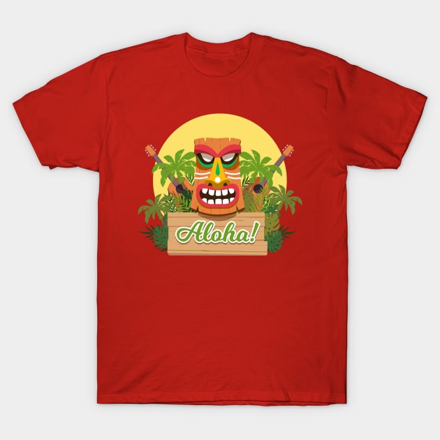 Aloha T-Shirt by Mako Design 